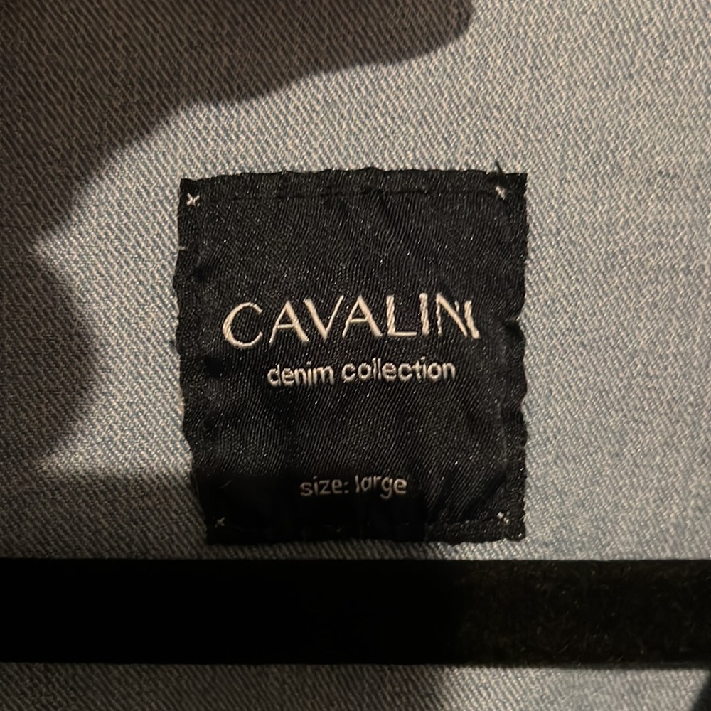 Distressed Cavalini soft denim distressed jacket - Picture 3 of 8